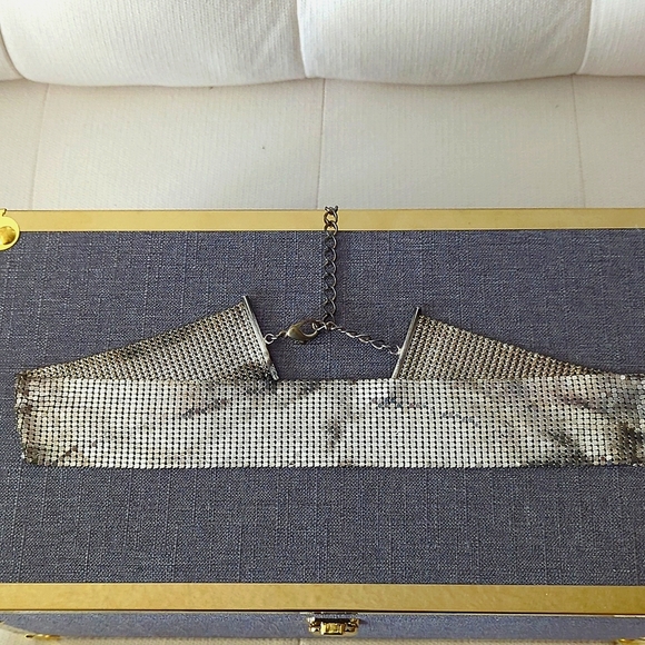 Silver Mesh belt by Bebe in S/M - Picture 4 of 5